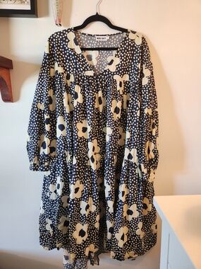 Midnight Tiered Dress
